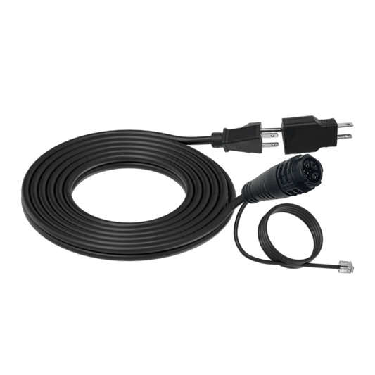 Under Canopy Light Power Cord 120V with attached Data Cable